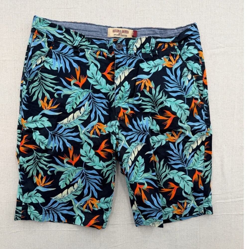 Hudson & Barlow NYC Men’s Navy Shorts - 32